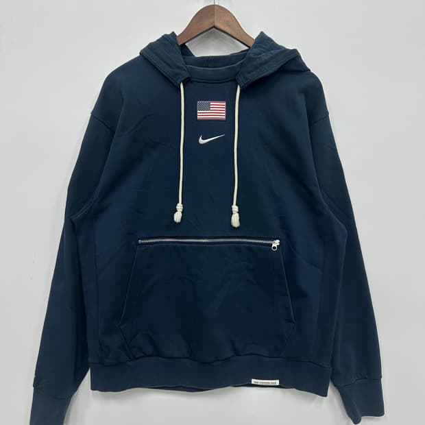 나이키 팀 usa 스탠다드 이슈 후드 네이비