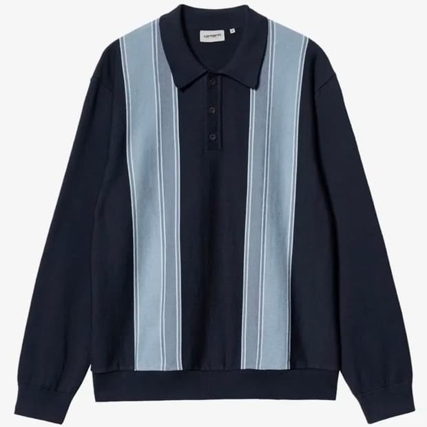 칼하트 켄드릭스 폴로 니트 다크네이비