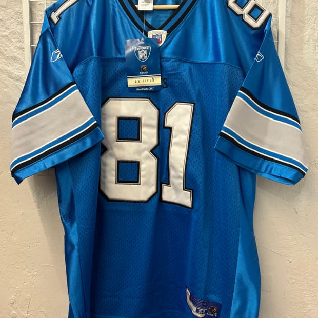 NFL X 리복 디트로이트 라이언스 유니폼 져지 XL