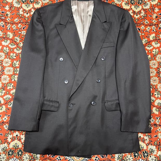 [XXL] Bachrach 브라운 오버사이즈 블레이저