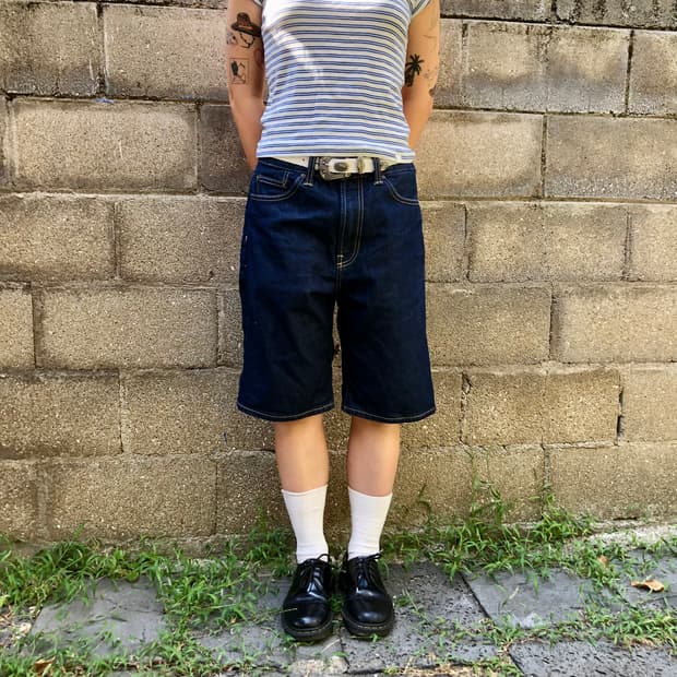 Carhartt wip denim shorts
