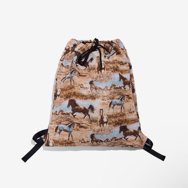 낫뉴 Pattern Duffle Bag Horse