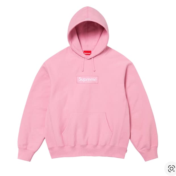 슈프림 박스로고 후드 