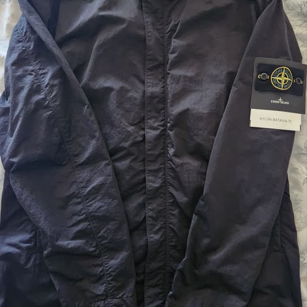 스톤아일랜드/NYLON BATAVIA TC 코트/ 블랙/M