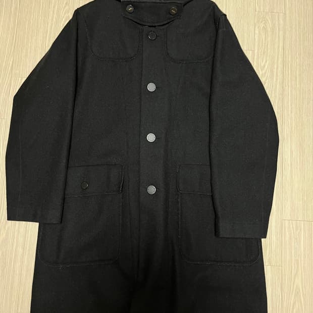 Issey miyake men 19aw 컬렉션 더플 코트