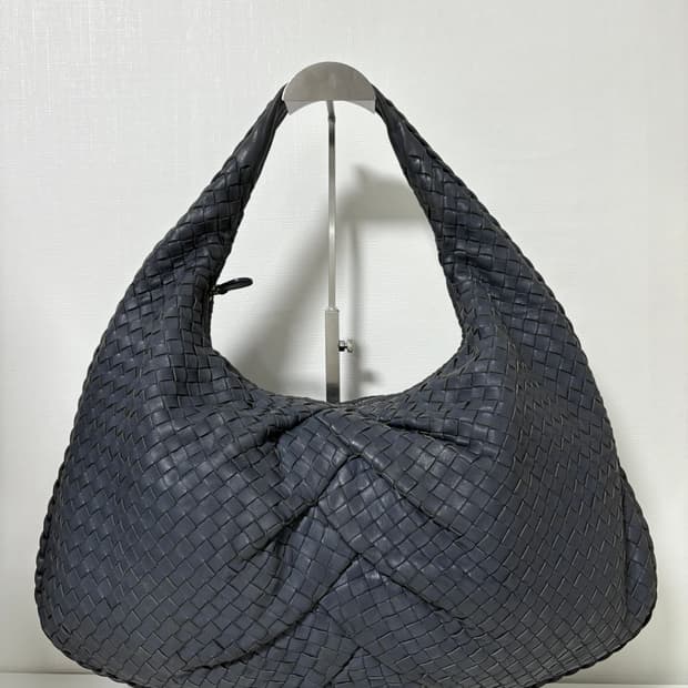 보테가베네타 리미티드 호보백 다크네이비