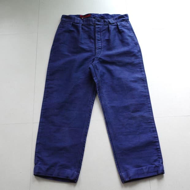 [34] 70's MADE IN FRANCE 프렌치 몰스킨 워크팬츠