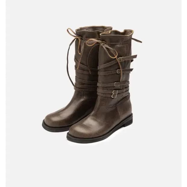 덴 BB Ankle Boots(BABYSOO x then) 브라운 240