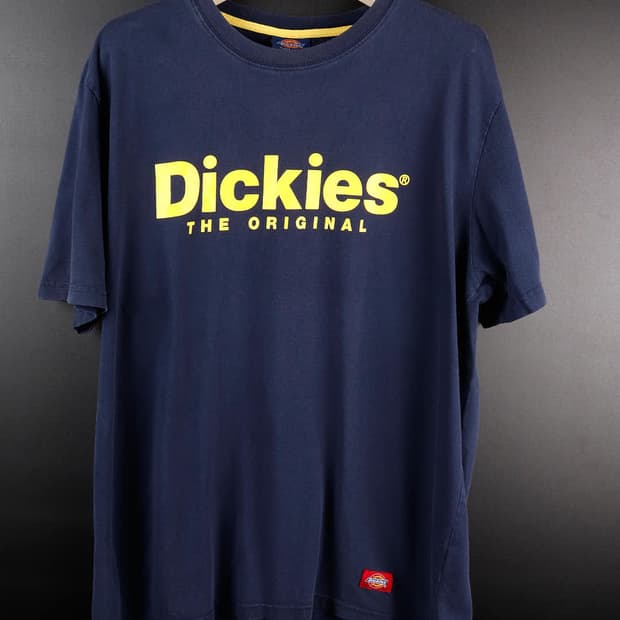 디키즈 곤색 스펠아웃 반팔