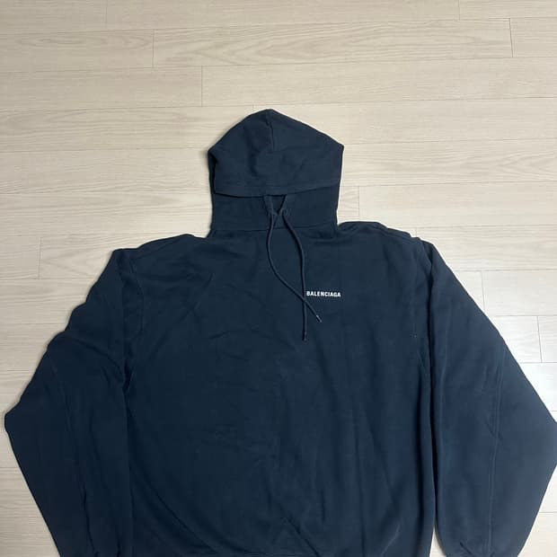 발렌시아가 데필레 후드티 M