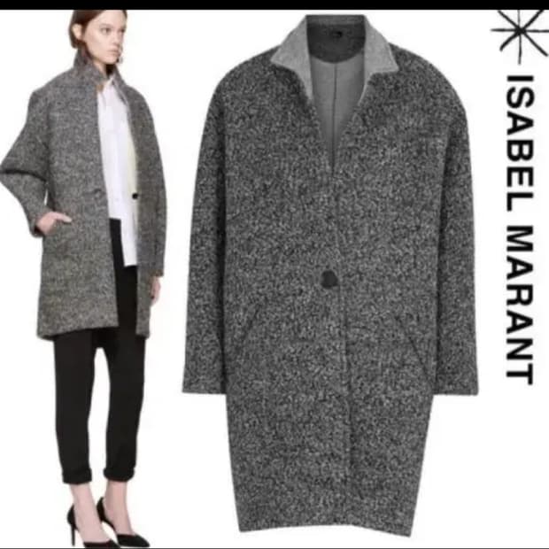 이자벨마랑(ISABEL MARANT) 부클 코트 38사이즈