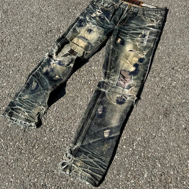 C.O.D high quality Selvedge Repair Denim