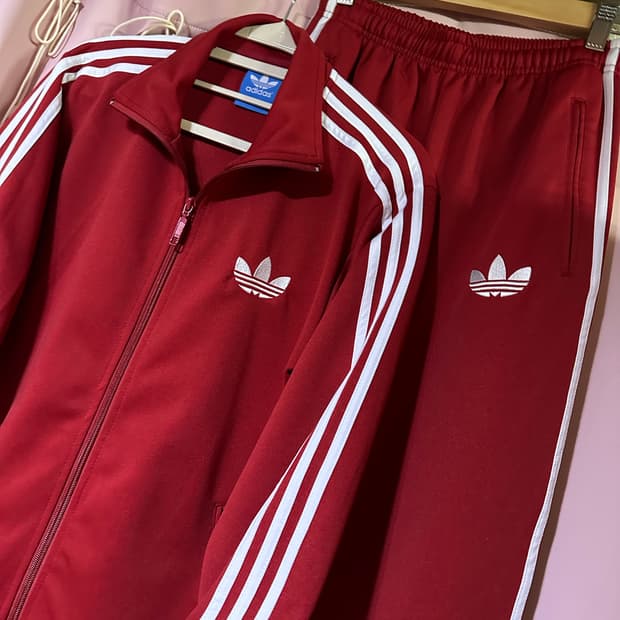 아디다스져지 세트 아디다스 트레이닝 파이어버드 불꽃져지 바지