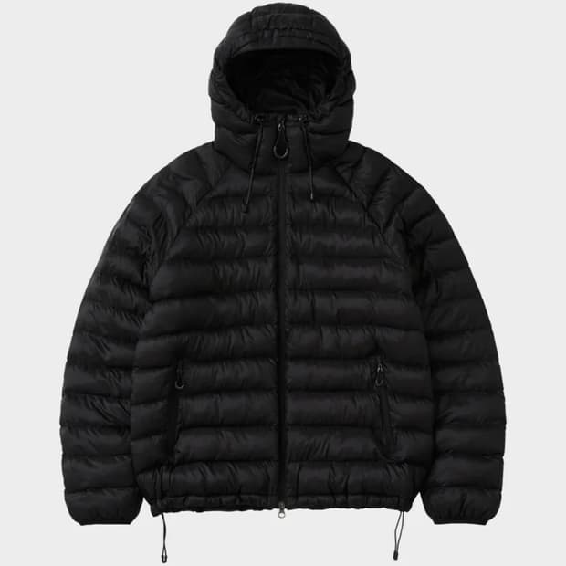 [M] 수아레 라이트 시어쉘 경량 패딩 점퍼 블랙