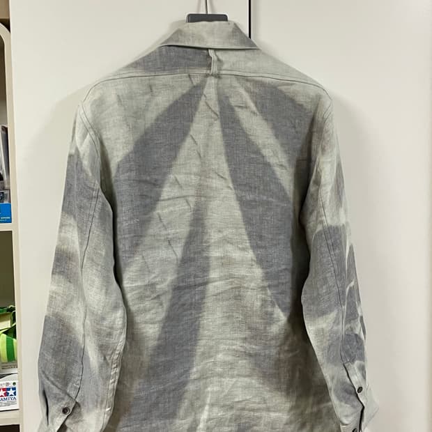 지용킴 25aw 선블리치 셔츠