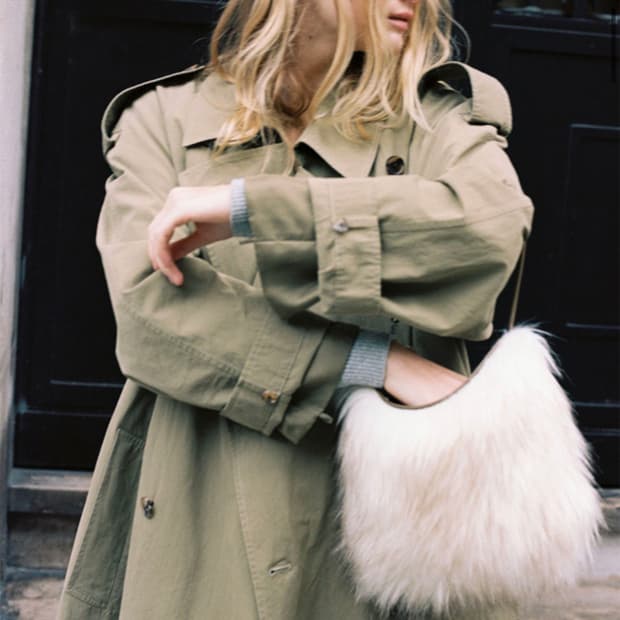 미닛뮤트 퍼 카푸치노 숄더백