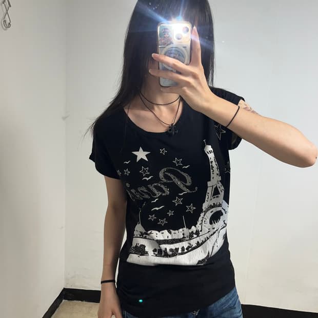 00's Back grunge tee