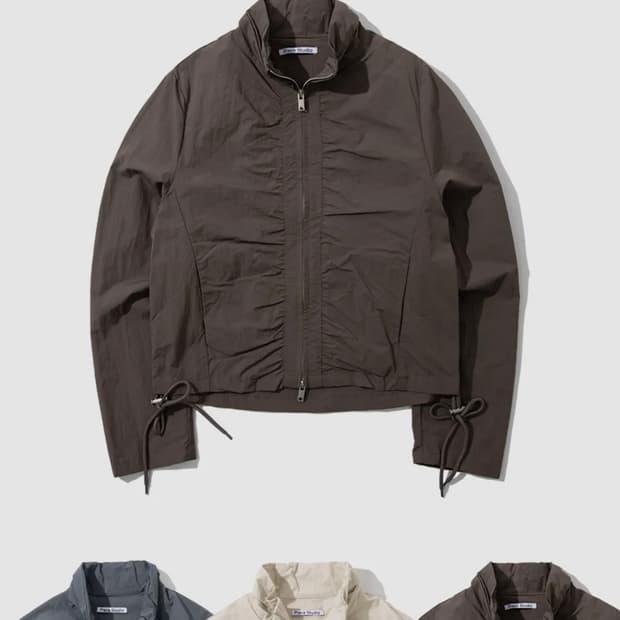 플레이스스튜디오 셔링 크롭 자켓