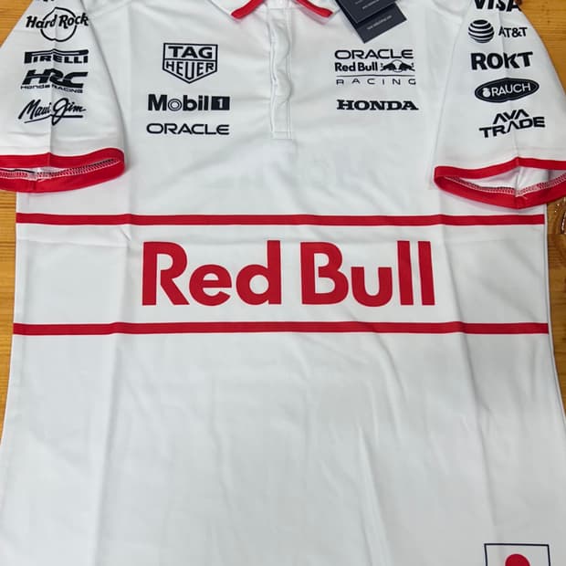 F1 레드불 반팔 유니폼