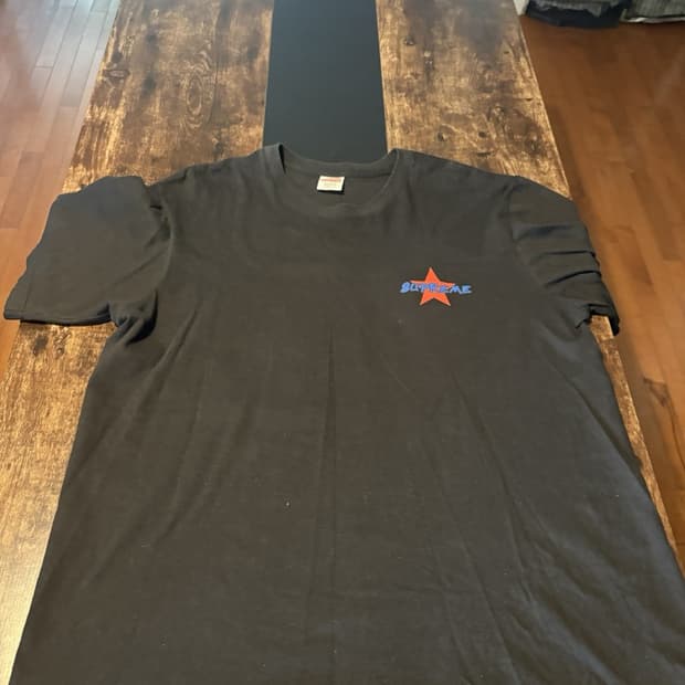 19FW 슈프림 머니 파워 리스펙트 반팔 티셔츠 블랙