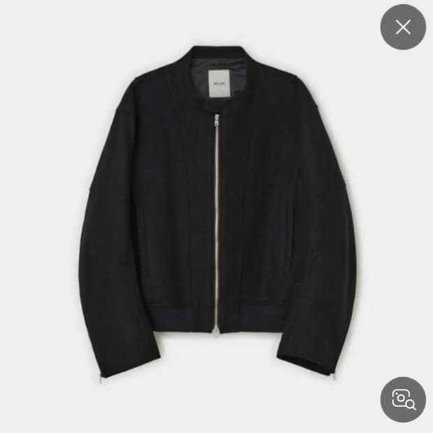 벨리에 호벤 누벅 스웨이드 레더 바이커 자켓 M