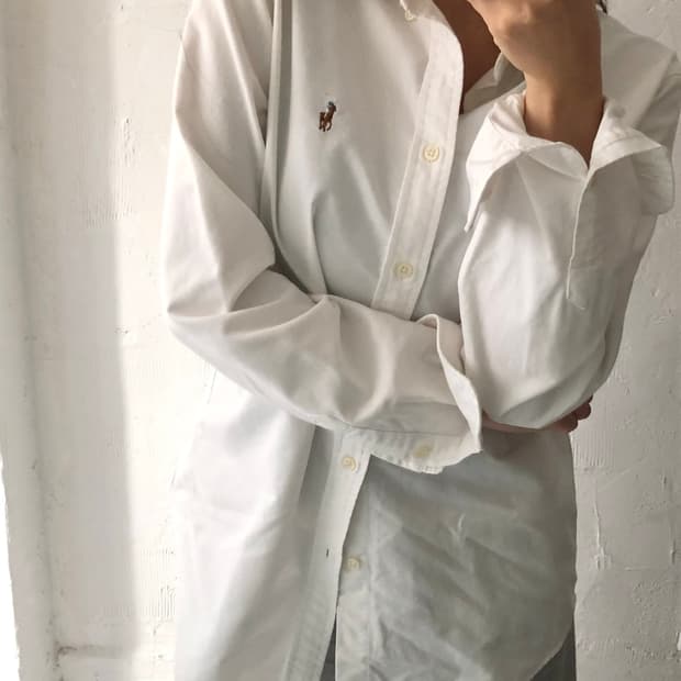 Polo 폴로 랄프로렌 신형 멀티포니 화이트 셔츠