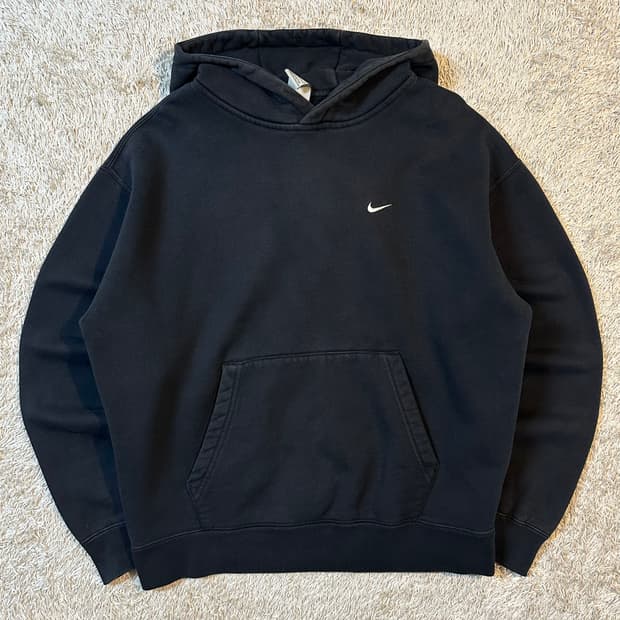 나이키 신형 NRG 솔로 스우시 플리스 후드티 블랙