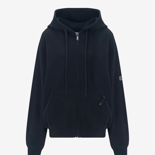 pleasenofollow 후드집업 블랙