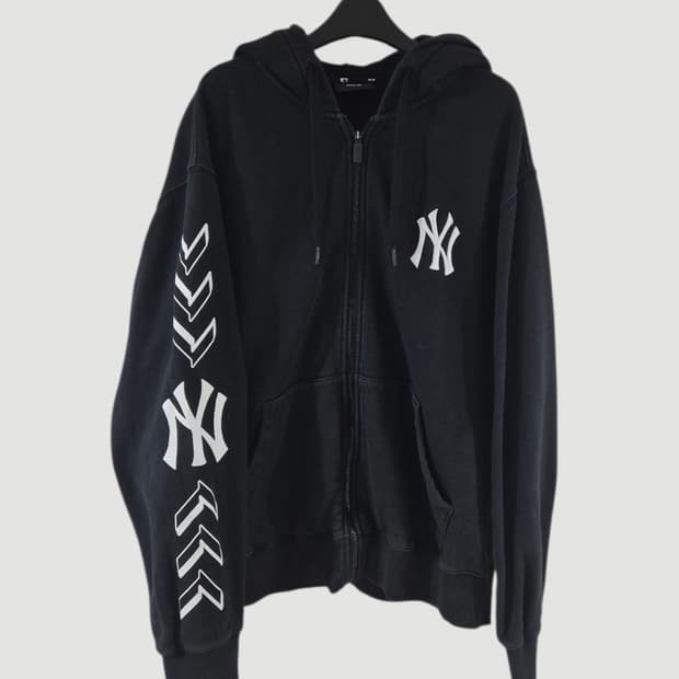 [100]MLB 뉴욕양키스 기모 후드집업
