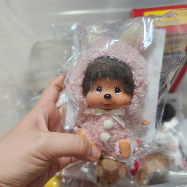 선별 개체 모코 토끼 몬치치