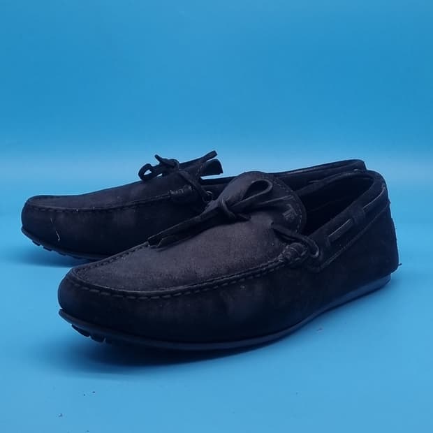 oo 토즈 남성 스웨이드 로퍼 255