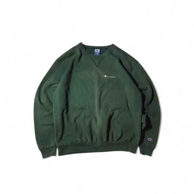1990's 챔피온 스웻셔츠 맨투맨 페이딩 XXL