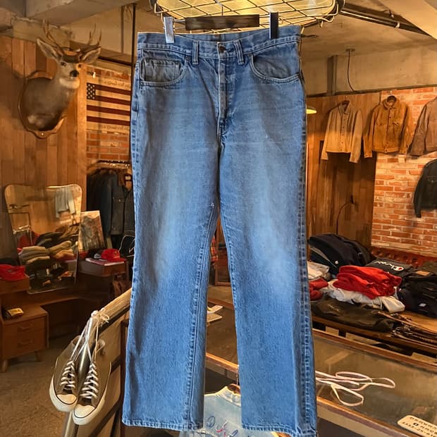 70s USA Levis 517 66후기 부츠컷 데님 팬츠