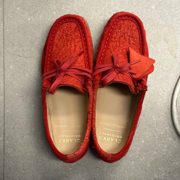 클락스X다니엘카타리 레드 uk4.5(235)