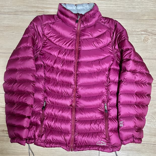 엘엘빈 여성 850필파워 경량 패딩 M