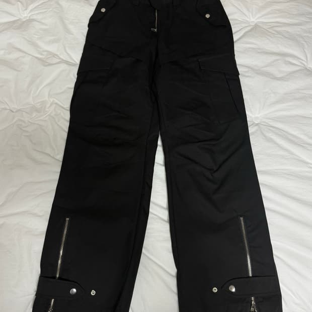 스트레인져 카고 팬츠 블랙 M