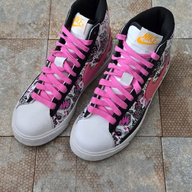 (230)나이키 빈티지 블레이저 미드 그래피티