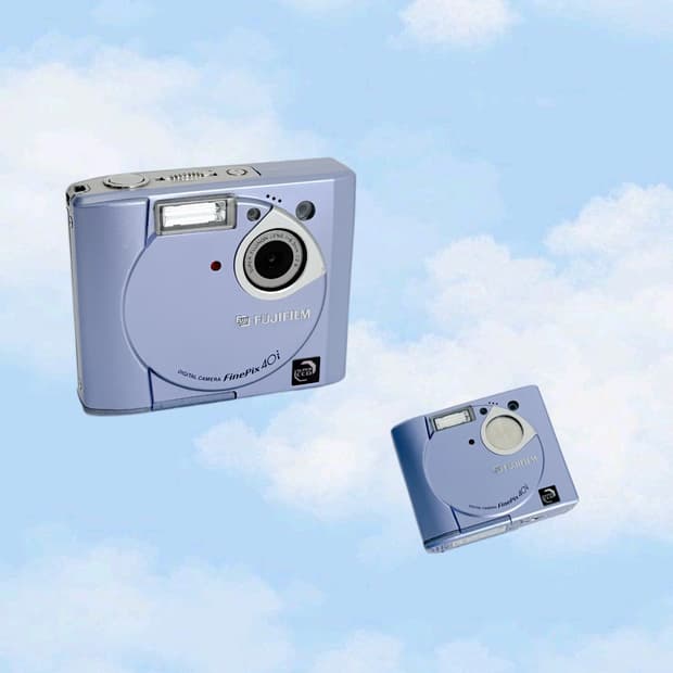 저화소!) 후지필름 파인픽스 40i Finepix 빈티지 디카