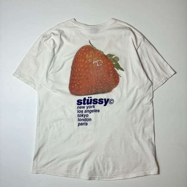스투시 STUSSY 스트로베리 반팔 티셔츠 PN8588