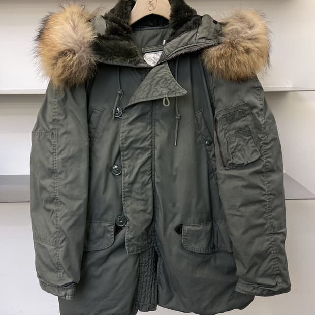 그린브리어 인더스트리 80s USAF 타입 N-3B 파카