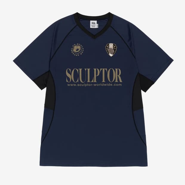 [L] 스컬프터 Oversized Soccer Jersey 팝니다