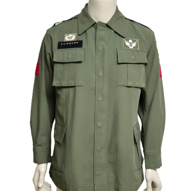 육군 구형 수방사 병장 민무늬 엘리트복 야전상의 전투복 상의 자켓 (M)