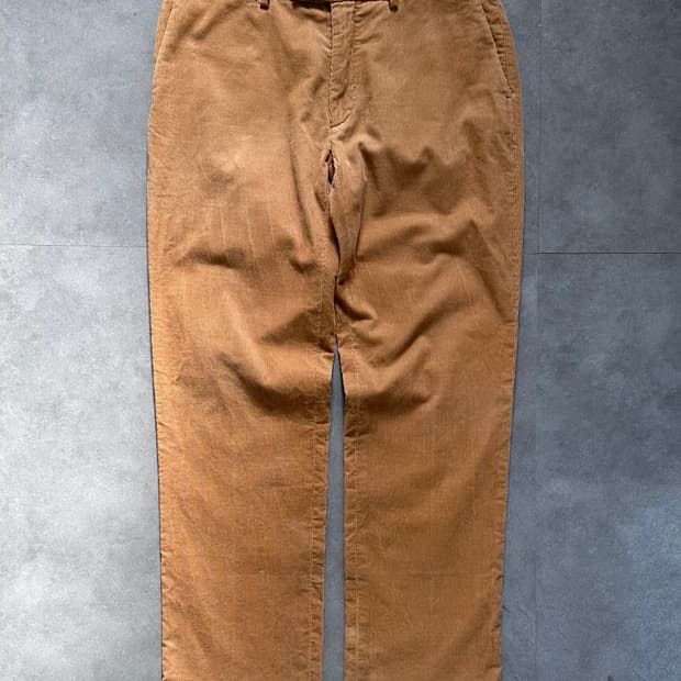 폴로 베이지 코듀로이 트라우저 (vap.3)