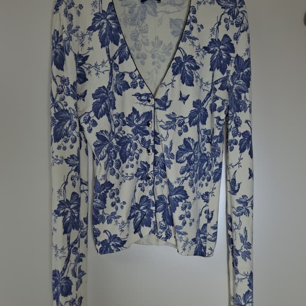 BLUGIRL BLUMARINE 프린트 가디건 S