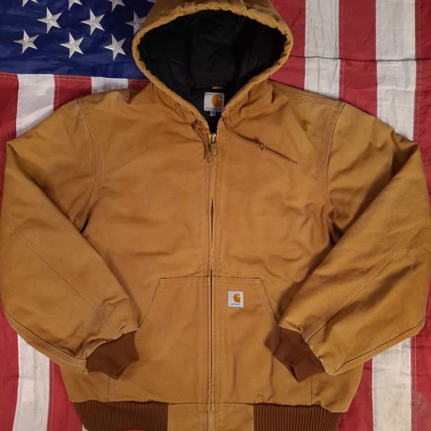 오리지날 미국제조 칼하트 J-140 덕액티브 후드자켓