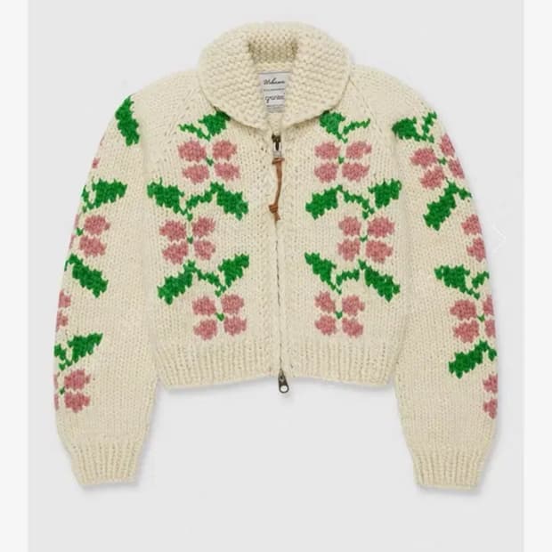 얼바닉30 핸드메이드 가디건