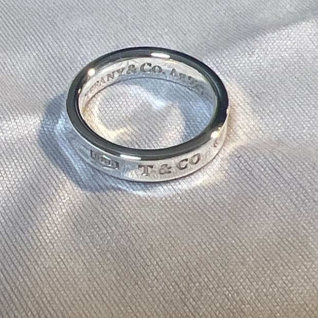 티파니앤코 1837 네로우 링 실버 반지