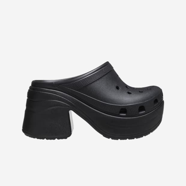 크록스 Crocs Siren Clog Black 