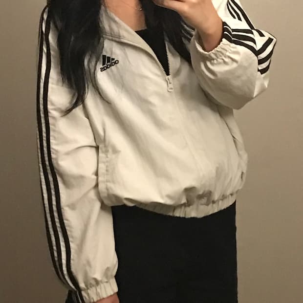아디다스 크롬 바람막이