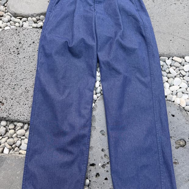1990s LE CEDRE DENIM FRENCH 데님 프렌치 와이드팬츠